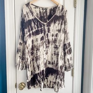 Billabong Tie Dye Beach Swim Coverup Size L